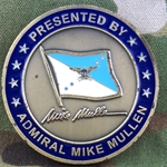 Chairman, Joint Chiefs of Staff, 17th Admiral Michael (Mike) Mullen, Type 4