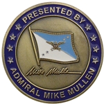 Chairman, Joint Chiefs of Staff, 17th Admiral Michael (Mike) Mullen, Type 9