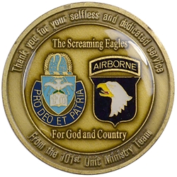 101st Airborne Division, Unit Ministry, Type 1