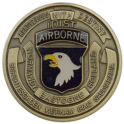 101st Airborne Division (Air Assault), Division Commander, MG David Howell Petraeus, Awarded To: Albert Goulet, Type 1