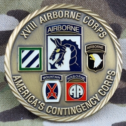 XVIII Airborne Corps, CSM, Type 1