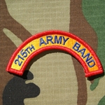 215th Army Band Tab, A-1-1059