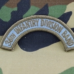 36th Infantry Division Band Tab, A-1-104236th Infantry Division Band Tab, A-1-1042
