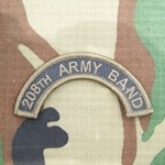 208th Army Band Tab, A-1-1034