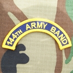 144th Army Band Tab, A-1-1033