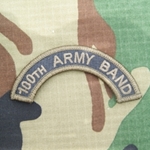100th Army Band Tab, A-1-1021