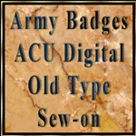 ACU Sew-on Old Type