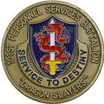 101st Personnel Service Battalion, “Dragon Slayers”