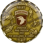 101st Airborne Division (Air Assault), 2003 Combat Coins