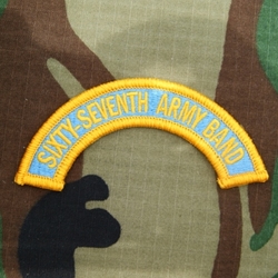 67th Army Band Tab, A-1-1057