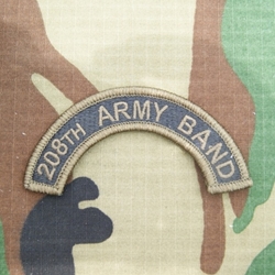 208th Army Band Tab, A-1-1034