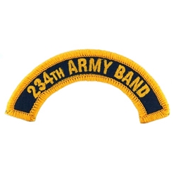 234th Army Band Tab, A-1-1110