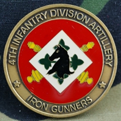 4th Infantry Division, Ivy Division, Division Artillery DIVARTY