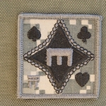 Helmet Patch, 326th Engineer Battalion, ACU