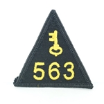 Helmet Patch, 563rd Support Battalion (Aviation)