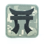 Helmet Patch, 187th Infantry Regiment, ACU, Type 2