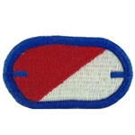 Beret Flash, STB, 2nd BCT, 82nd Airborne Division, Merrowed Edge