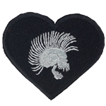 Helmet Patch, 2nd Brigade Combat Team, 101st Airborne Division, 502nd Infantry, Black Type 1