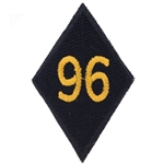 Helmet Patch, 101st Aviation Brigade, Black Type 1