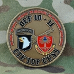 1st Battalion, 320th Field Artillery Regiment "Top Guns" (♥), OEF 10-11, CTF Top Guns, 579