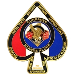 4th Brigade Combat Team "Currahee"(♠), 506th Infantry Regiment, 2 7/16" X 2 15/16"