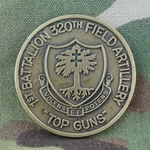 1st Battalion, 320th Field Artillery Regiment "Top Guns" (♥), Type 2