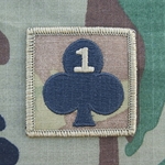 Helmet Patch, 1st Battalion, 327th Infantry MultiCam®, 10 Each