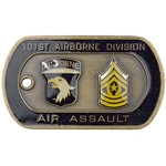 101st Airborne Division (Air Assault), Division Command Sergeant Major, DCSM Marvin L. Hill, Type 2