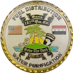 102nd Quartermaster Company, Type 1