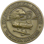 7th Battalion, 101st Aviation Regiment (GSAB) "Eagle Lift" (▲), Type 1