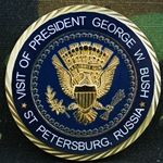 Visit President George W. Bush, St Petersburg, Russia, Type 1