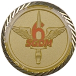 Rank, Specialist Five E5 Polished Brass G.I.