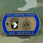 101st Airborne Division (Air Assault), Division Command Sergeant Major DCSM Frank A. Grippe, Type 4