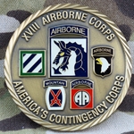 XVIII Airborne Corps, CSM, Type 1