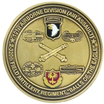 2nd Battalion, 320th Field Artillery Regiment, "Balls of the Eagle" (♣), 1 15/16"