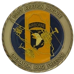 101st Aviation Brigade, 101st Aviation Regiment "Wings of the Eagle" (♦), 1 15/16"