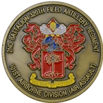 2nd Battalion, 320th Field Artillery Regiment, "Balls of the Eagle" (♣), Type 3