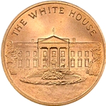 White House, Seal of the President of the United States, Bronze, Type 1