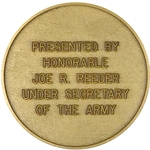 Under Secretary of the Army, Joe R. Reeder, Type 1