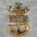 12th Master Chief Petty Officer of the Navy Rick D. West, Type 1