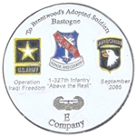 E Company, 1st Battalion, 327th Infantry Regiment “Above The Rest”(♣), Type 1