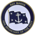 Secretary of the Navy, 75th United States Secretary of the Navy Raymond Edwin Mabus Jr
