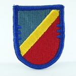 Beret Flash, STB, 4th BCT, 82nd Airborne Division, Merrowed Edge