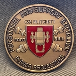 Personnel & Support Battalion at Fort Sill, Oklahoma