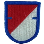 Beret Flash, STB, 2nd BCT, 82nd Airborne Division, Merrowed Edge