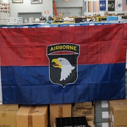 Flag, 101st Airborne Division (Air Assault), 3X5 Printed Polyester