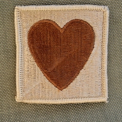 Helmet Patch, 502nd Infantry Regiment Desert