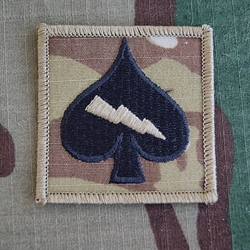 Helmet Patch, Company C, Signal, Special Troops Battalion, 4th Brigade Combat Team, 506th Infantry Regiment, MultiCam®