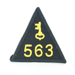 Helmet Patch, 563rd Support Battalion (Aviation)