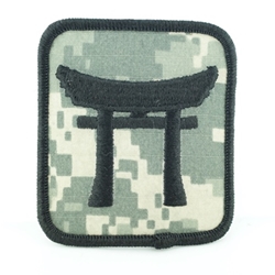 Helmet Patch, 187th Infantry Regiment, ACU, Type 1